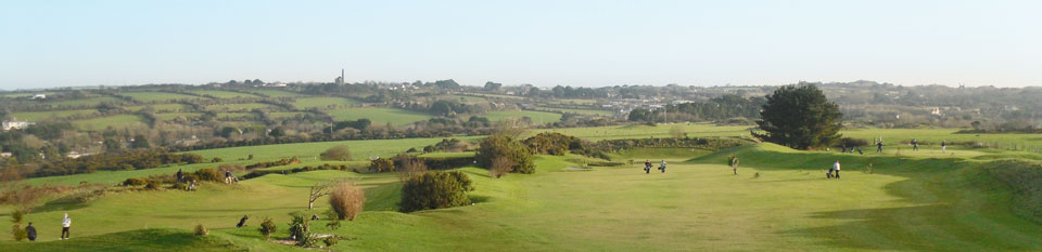 Golf course in Cornwall